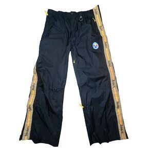 Men's NFL‎ Pittsburgh Steelers XXL Tailgate Gaiters Zipper Pants Water/Windproof